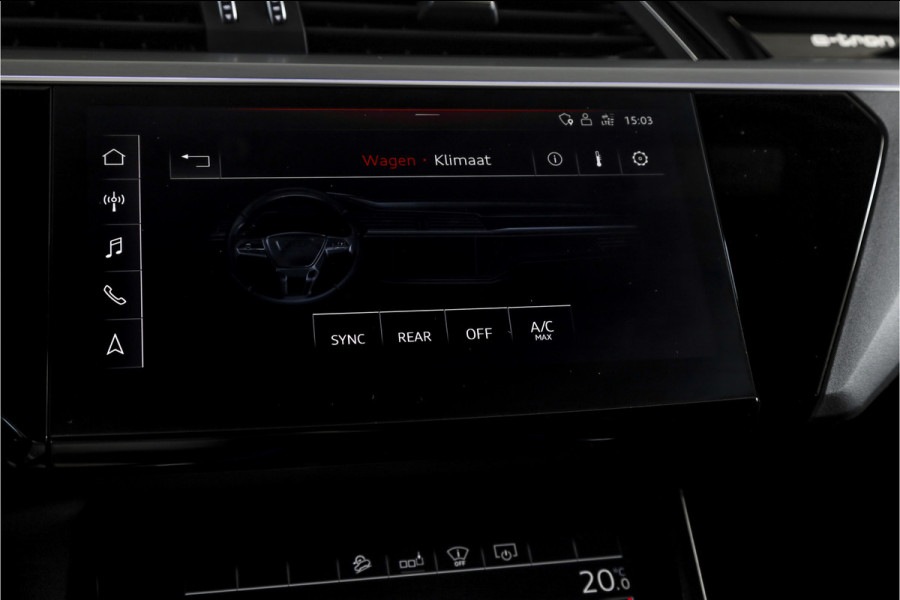 Audi e-tron 50 quattro S edition 71 kWh | Bang & Olufsen | S/K Panodak | Dig.Cockpit | Adapt.Cruise | Stoelverw. | Camera+PDC | NAV + App.Connect | Auto.Airco | LM 20" |