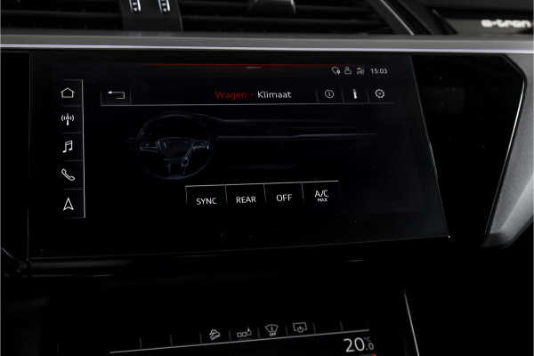 Audi e-tron 50 quattro S edition 71 kWh | Bang & Olufsen | S/K Panodak | Dig.Cockpit | Adapt.Cruise | Stoelverw. | Camera+PDC | NAV + App.Connect | Auto.Airco | LM 20" |