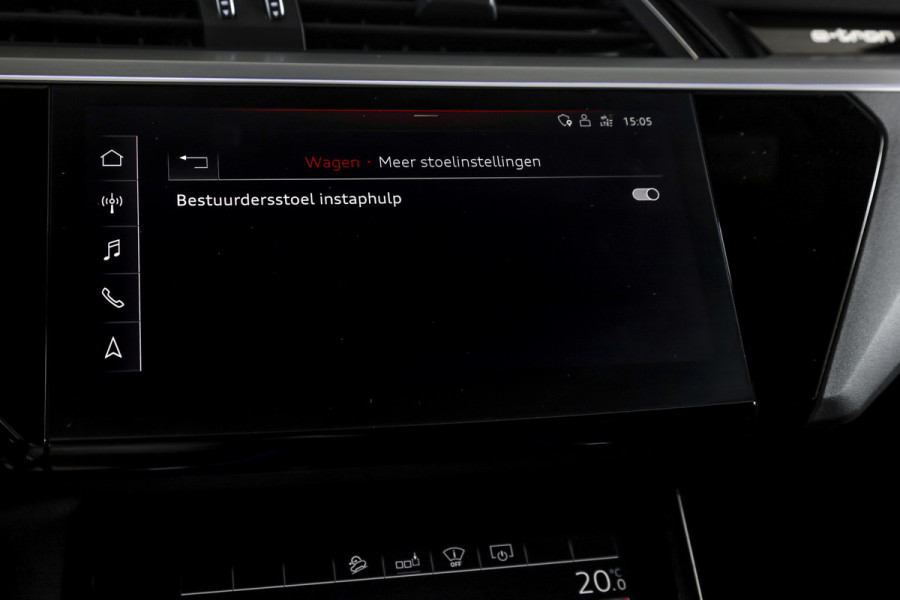 Audi e-tron 50 quattro S edition 71 kWh | Bang & Olufsen | S/K Panodak | Dig.Cockpit | Adapt.Cruise | Stoelverw. | Camera+PDC | NAV + App.Connect | Auto.Airco | LM 20" |