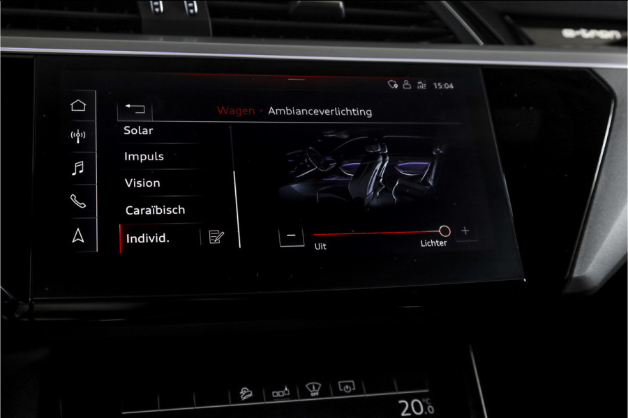 Audi e-tron 50 quattro S edition 71 kWh | Bang & Olufsen | S/K Panodak | Dig.Cockpit | Adapt.Cruise | Stoelverw. | Camera+PDC | NAV + App.Connect | Auto.Airco | LM 20" |