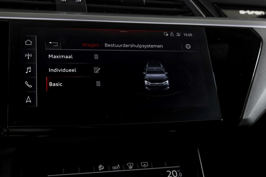 Audi e-tron 50 quattro S edition 71 kWh | Bang & Olufsen | S/K Panodak | Dig.Cockpit | Adapt.Cruise | Stoelverw. | Camera+PDC | NAV + App.Connect | Auto.Airco | LM 20" |