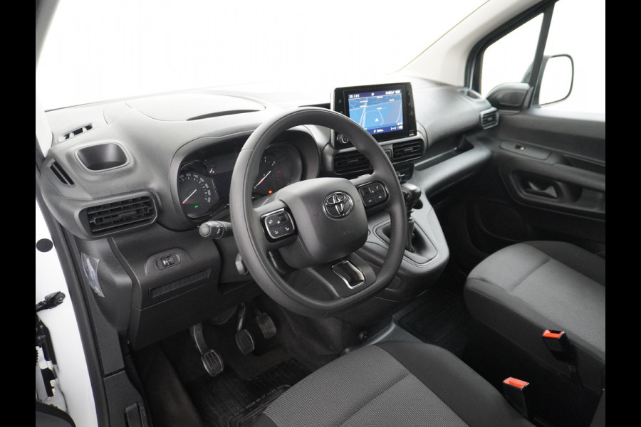 Toyota PROACE CITY D102pk D-4D Navi Apple/Android ECC Pdc Bluetooth CruiseControl Elek.Ramen Airco SchuifdeurRechts Usb Mistlampen Regensensor Aut.Verlichting Elek.inkl.spiegels Live 1500kg trekvermogen Orig.NLs auto EURO6