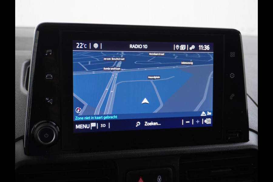 Toyota PROACE CITY D102pk D-4D Navi Apple/Android ECC Pdc Bluetooth CruiseControl Elek.Ramen Airco SchuifdeurRechts Usb Mistlampen Regensensor Aut.Verlichting Elek.inkl.spiegels Live 1500kg trekvermogen Orig.NLs auto EURO6