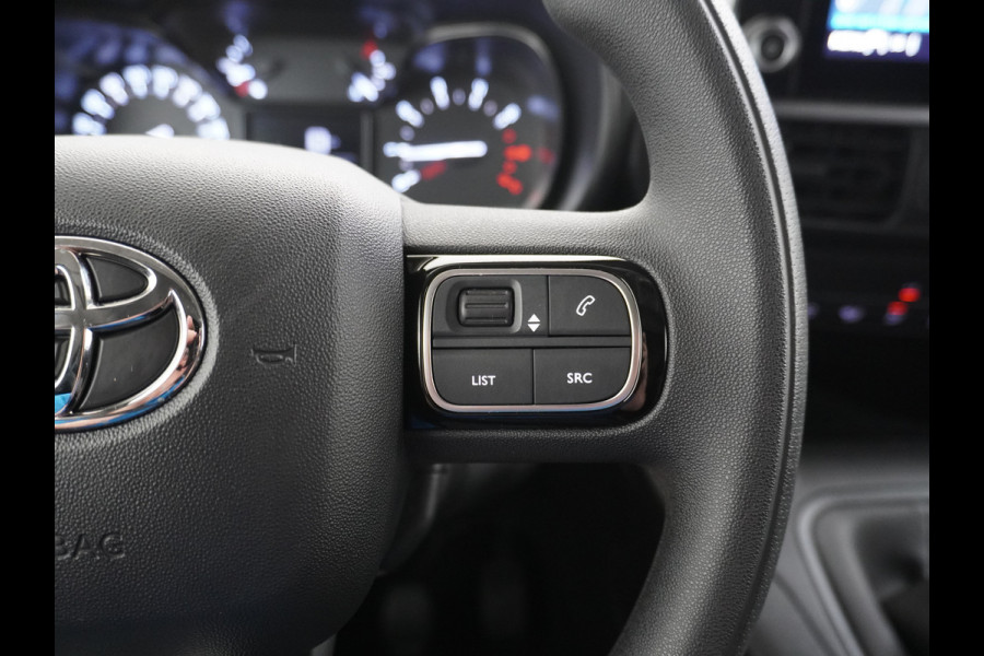 Toyota PROACE CITY D102pk D-4D Navi Apple/Android ECC Pdc Bluetooth CruiseControl Elek.Ramen Airco SchuifdeurRechts Usb Mistlampen Regensensor Aut.Verlichting Elek.inkl.spiegels Live 1500kg trekvermogen Orig.NLs auto EURO6