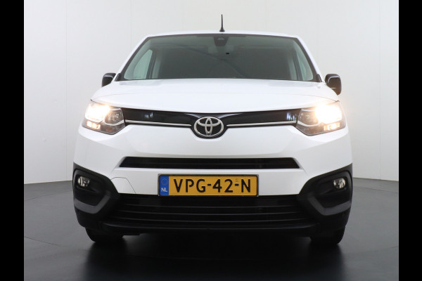 Toyota PROACE CITY D102pk D-4D Navi Apple/Android ECC Pdc Bluetooth CruiseControl Elek.Ramen Airco SchuifdeurRechts Usb Mistlampen Regensensor Aut.Verlichting Elek.inkl.spiegels Live 1500kg trekvermogen Orig.NLs auto EURO6