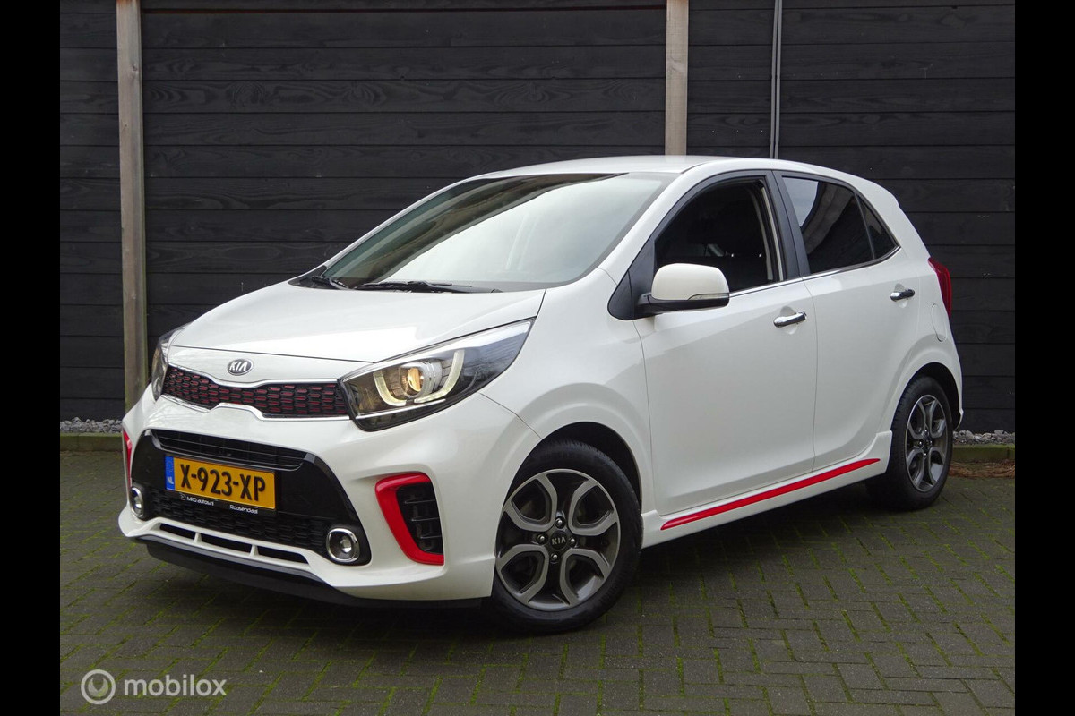 Kia Picanto 1.0 GT-Line FM nav / Clima / LM / Leder / camera / 43.850 KM 2e eig. Kia Picanto 1.0 GT-Line FM nav / Clima / LM / Leder / camera / 43.850 KM 2e eig.