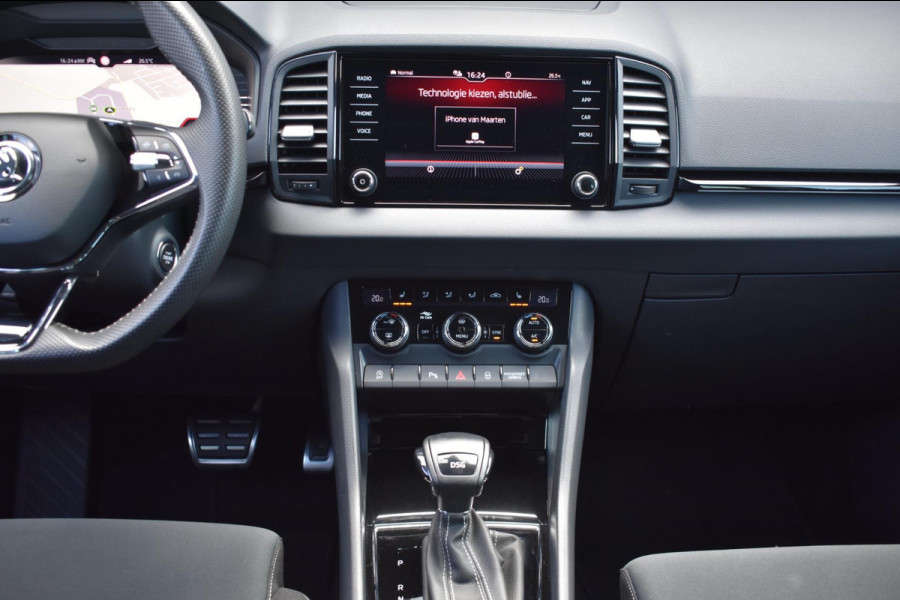 Škoda Karoq 1.5 TSI ACT Sportline | NAP | VIRTUAL COCKPIT | DEALER ONDERHOUDEN | CAMERA | STOELVERWARMING | APPLE CARPLAY