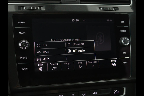 Volkswagen Golf 1.0 TSI Comfortline | Active Info Display | Carplay | Adaptive cruise | Climate control | Parkeerhulp | Bluetooth | LED