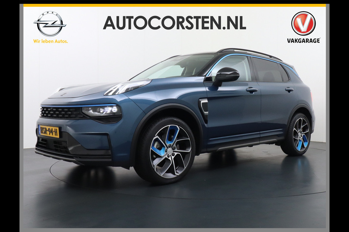 Lynk & Co 01 1.5 PHEV AUT-7 261pk 4wd Pano-Schuif-K-dak 20" 360°Camera Apple Carplay Android Auto Adaptive-Cr NaviPdc-a+v Ecc Keyless Led M-B Elek.Memory.Stoel File assistent Dodehoek detector Elektrisch bedienbare achterklep Rijstrooksensor Wifi Verkeersbord detectie 425Nm koppel 3,6kw laadvermogen A-label Euro 6 Hybride Benzine / Elektrisch rijden tot ca 69km Lynk & Co 01 1.5 PHEV AUT-7 261pk 4wd Pano-Schuif-K-dak 20" 360°Camera Apple Carplay Android Auto Adaptive-Cr NaviPdc-a+v Ecc Keyless Led M-B Elek.Memory.Stoel File assistent Dodehoek detector Elektrisch bedienbare achterklep Rijstrooksensor Wifi Verkeersbord detectie 425Nm koppel 3,6kw laadvermogen A-label Euro 6 Hybride Benzine / Elektrisch rijden tot ca 69km