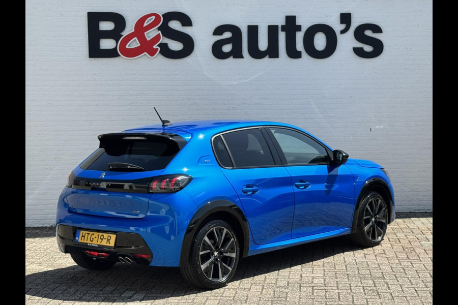 Peugeot 208 1.2 PureTech GT Pack 130PK Automaat Adaptive cruise control Climate control Leder/ Alcantara Stoelverwarming Full LED