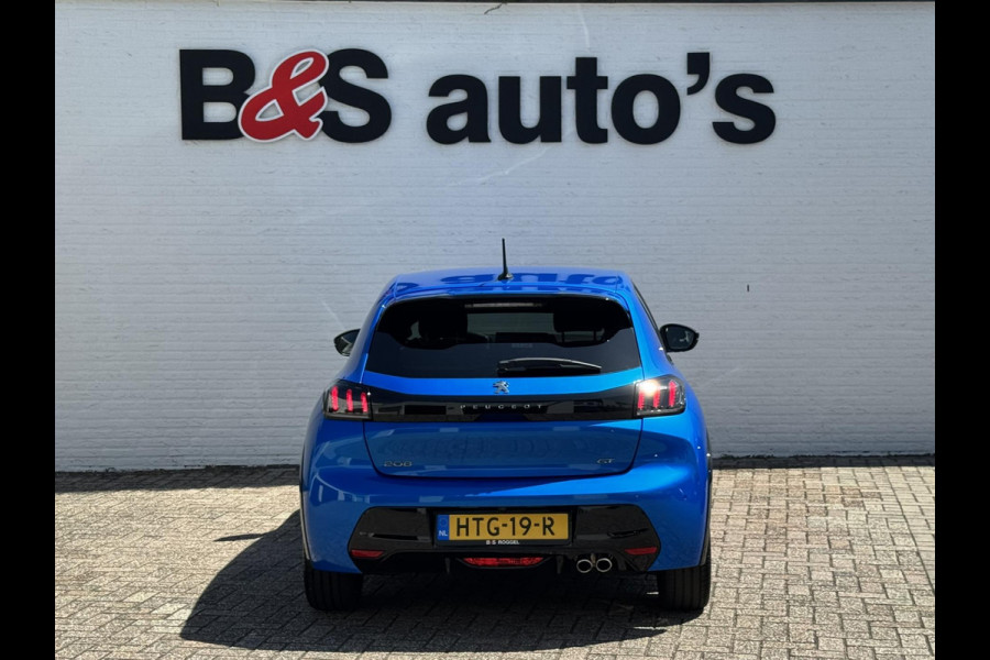 Peugeot 208 1.2 PureTech GT Pack 130PK Automaat Adaptive cruise control Climate control Leder/ Alcantara Stoelverwarming Full LED