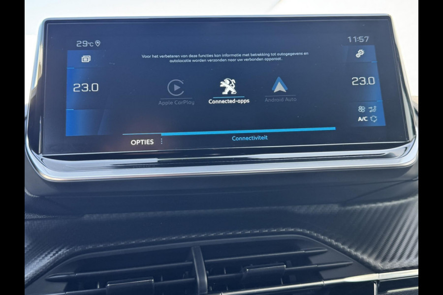 Peugeot 208 1.2 PureTech GT Pack 130PK Automaat Adaptive cruise control Climate control Leder/ Alcantara Stoelverwarming Full LED