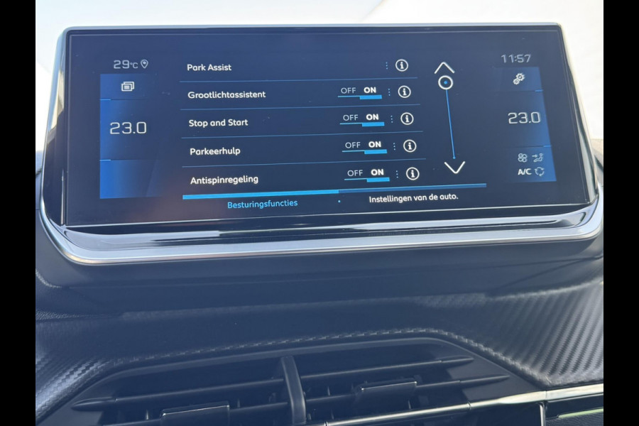 Peugeot 208 1.2 PureTech GT Pack 130PK Automaat Adaptive cruise control Climate control Leder/ Alcantara Stoelverwarming Full LED
