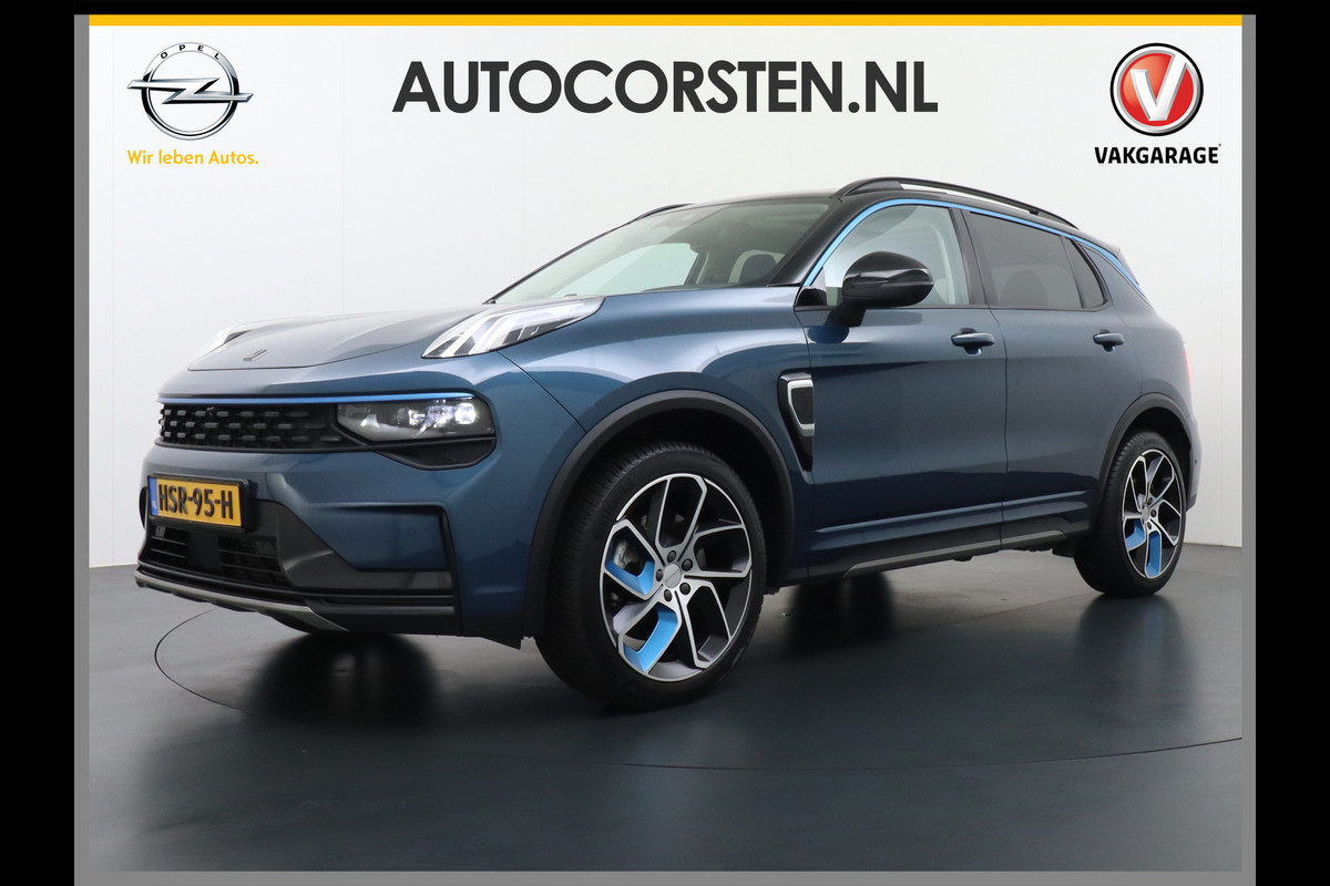 Lynk & Co 01 1.5 PHEV AUT-7 4wd 261pk Pano-Schuif-K-dak 20" 360°Camera Apple Carplay Android Auto Adaptive-Cr NaviPdc-a+v Ecc Keyless Led M-B Elek.Memory.Stoel File assistent Dodehoek detector Elektrisch bedienbare achterklep Rijstrooksensor Wifi Verkeersbord detectie 425Nm koppel 3,7kw laadvermogen A-label Euro 6 Hybride Benzine / Elektrisch rijden tot ca 69km 1800kg trekvermogen Lynk & Co 01 1.5 PHEV AUT-7 4wd 261pk Pano-Schuif-K-dak 20" 360°Camera Apple Carplay Android Auto Adaptive-Cr NaviPdc-a+v Ecc Keyless Led M-B Elek.Memory.Stoel File assistent Dodehoek detector Elektrisch bedienbare achterklep Rijstrooksensor Wifi Verkeersbord detectie 425Nm koppel 3,7kw laadvermogen A-label Euro 6 Hybride Benzine / Elektrisch rijden tot ca 69km 1800kg trekvermogen
