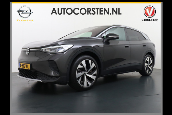 Volkswagen ID.4 204pk 77 kWh NIEUWE HV ACCU ! Navi Adap.Cruise Camera 20" Apple Carplay Android Carplay Mirrorlink Bordherk. Lane-dep. Front-Assist Led Stoelverwarmd dab . Usb Pdc KeylessStart Grootste accu ! Leer/Alcantara 1st. First Snelladen tot 135kw/uur !