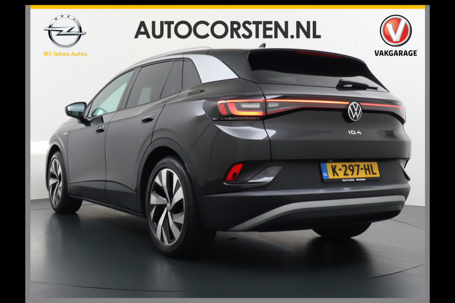 Volkswagen ID.4 204pk 77 kWh NIEUWE HV ACCU ! Navi Adap.Cruise Camera 20" Apple Carplay Android Carplay Mirrorlink Bordherk. Lane-dep. Front-Assist Led Stoelverwarmd dab . Usb Pdc KeylessStart Grootste accu ! Leer/Alcantara 1st. First Snelladen tot 135kw/uur !