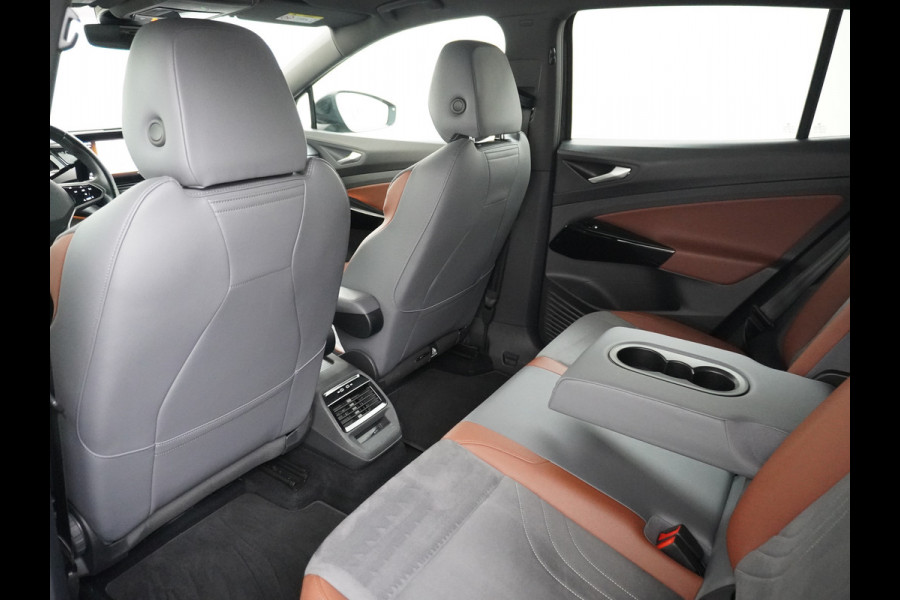 Volkswagen ID.4 204pk 77 kWh NIEUWE HV ACCU ! Navi Adap.Cruise Camera 20" Apple Carplay Android Carplay Mirrorlink Bordherk. Lane-dep. Front-Assist Led Stoelverwarmd dab . Usb Pdc KeylessStart Grootste accu ! Leer/Alcantara 1st. First Snelladen tot 135kw/uur !