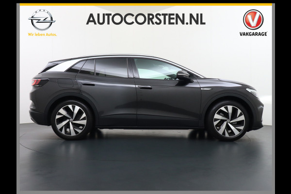 Volkswagen ID.4 204pk 77 kWh NIEUWE HV ACCU ! Navi Adap.Cruise Camera 20" Apple Carplay Android Carplay Mirrorlink Bordherk. Lane-dep. Front-Assist Led Stoelverwarmd dab . Usb Pdc KeylessStart Grootste accu ! Leer/Alcantara 1st. First Snelladen tot 135kw/uur !