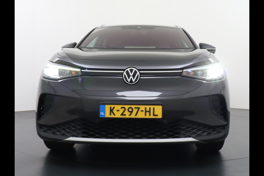 Volkswagen ID.4 204pk 77 kWh NIEUWE HV ACCU ! Navi Adap.Cruise Camera 20" Apple Carplay Android Carplay Mirrorlink Bordherk. Lane-dep. Front-Assist Led Stoelverwarmd dab . Usb Pdc KeylessStart Grootste accu ! Leer/Alcantara 1st. First Snelladen tot 135kw/uur !