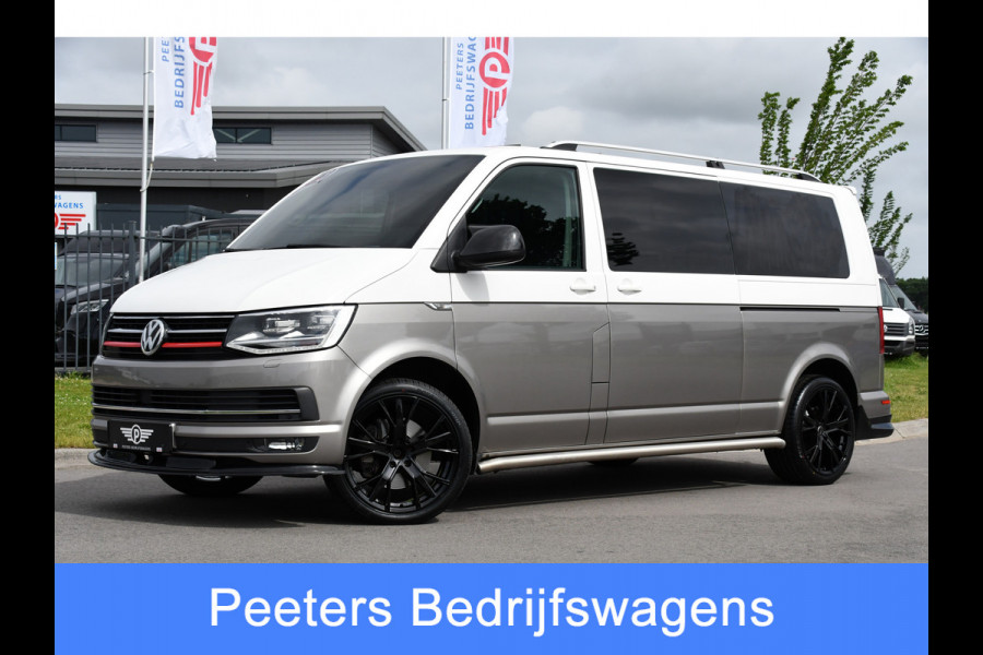 Volkswagen Transporter 2.0 TDI L2H1 DC Highline Adaptieve Cruise, Camera, 204PK, Automaat, LED, Electrische deur, Leder, Uniek!