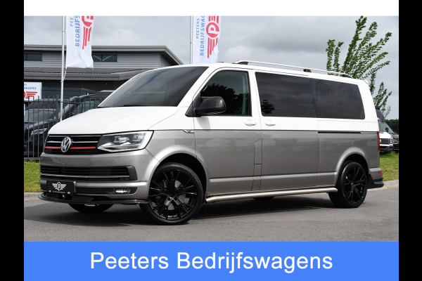 Volkswagen Transporter 2.0 TDI L2H1 DC Highline Adaptieve Cruise, Camera, 204PK, Automaat, LED, Electrische deur, Leder, Uniek!