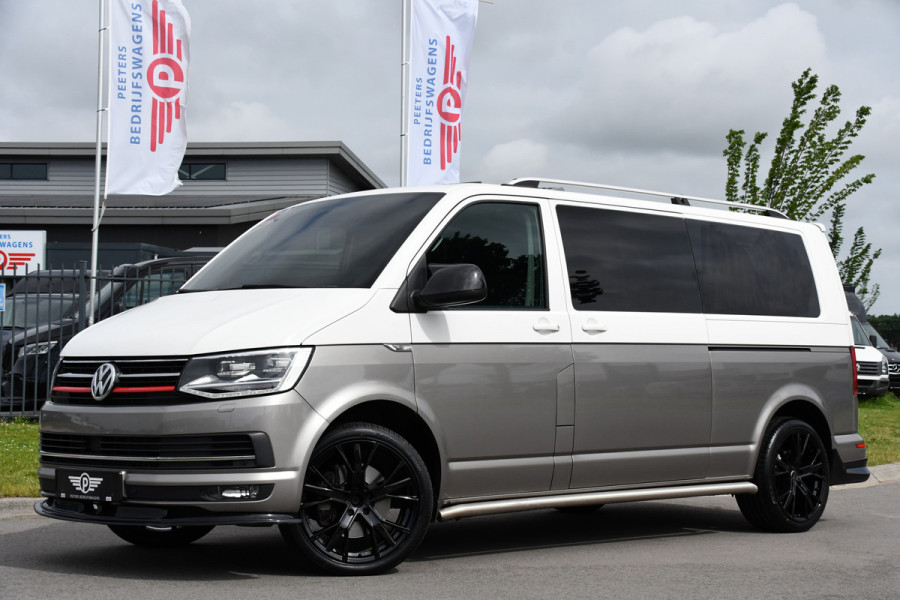 Volkswagen Transporter 2.0 TDI L2H1 DC Highline Adaptieve Cruise, Camera, 204PK, Automaat, LED, Electrische deur, Leder, Uniek!