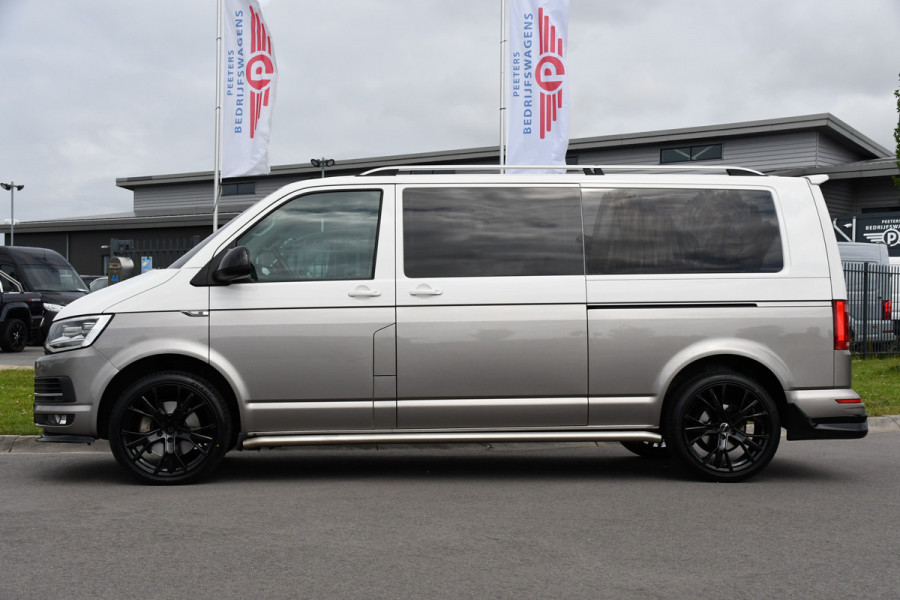 Volkswagen Transporter 2.0 TDI L2H1 DC Highline Adaptieve Cruise, Camera, 204PK, Automaat, LED, Electrische deur, Leder, Uniek!