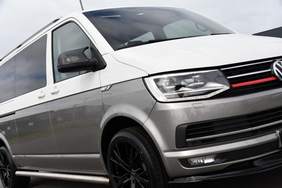 Volkswagen Transporter 2.0 TDI L2H1 DC Highline Adaptieve Cruise, Camera, 204PK, Automaat, LED, Electrische deur, Leder, Uniek!