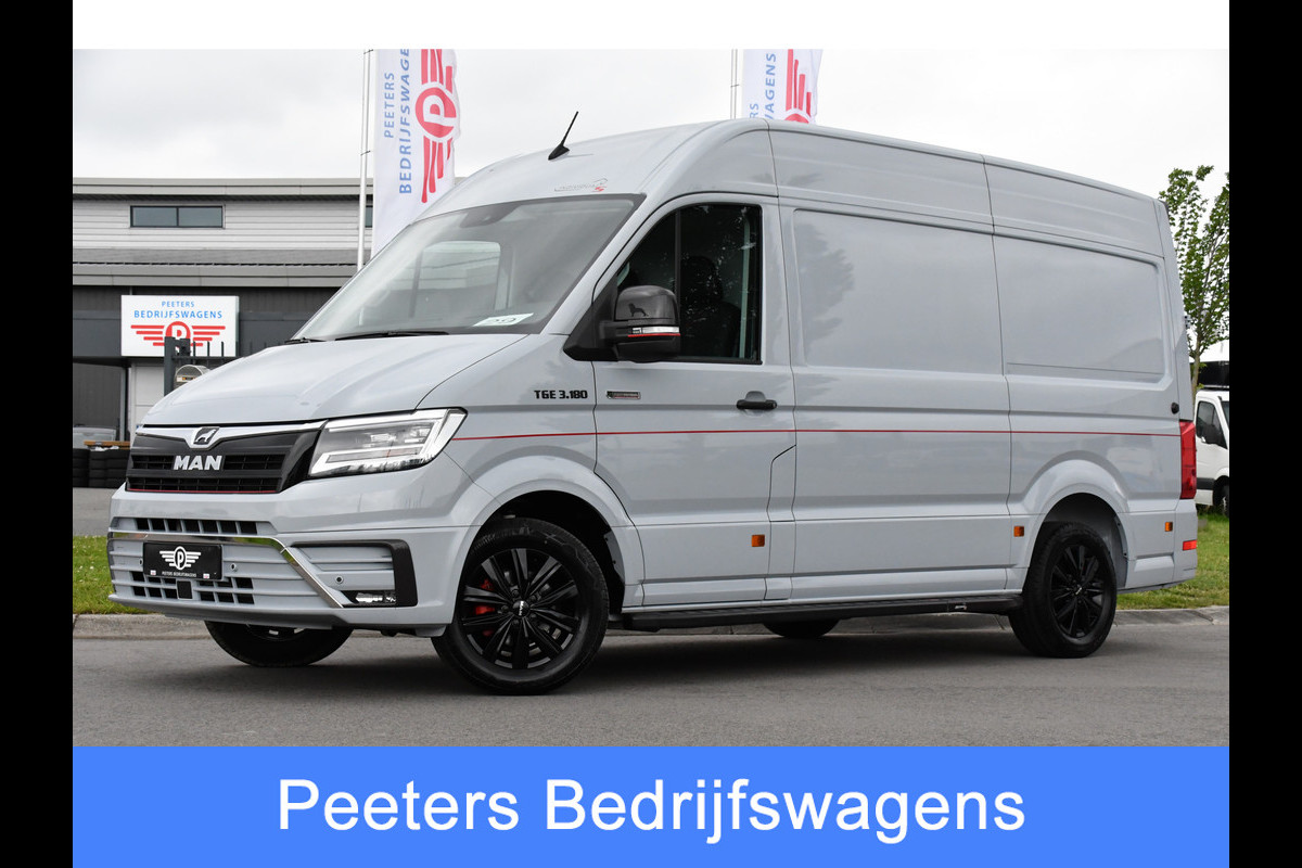 MAN TGE 35 2.0 Lion Edition L3H3 Individual EX btw - EX BPM, Camera, Cruise, Carplay, Leder, Clima, LED, Stoelverwarming, Carbon, 177PK, Automaat, Uniek! MAN TGE 35 2.0 Lion Edition L3H3 Individual EX btw - EX BPM, Camera, Cruise, Carplay, Leder, Clima, LED, Stoelverwarming, Carbon, 177PK, Automaat, Uniek!
