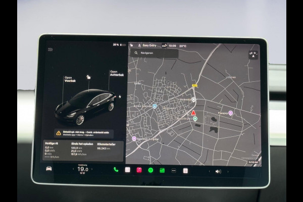 Tesla Model 3 Performance 462 pk AWD 75 kWh, panoramadak, leder, 20 inch, Nederlandse auto met nationale auto pas