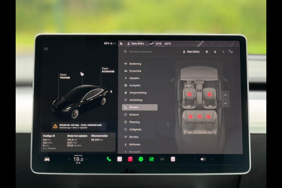 Tesla Model 3 Performance 462 pk AWD 75 kWh, panoramadak, leder, 20 inch, Nederlandse auto met nationale auto pas