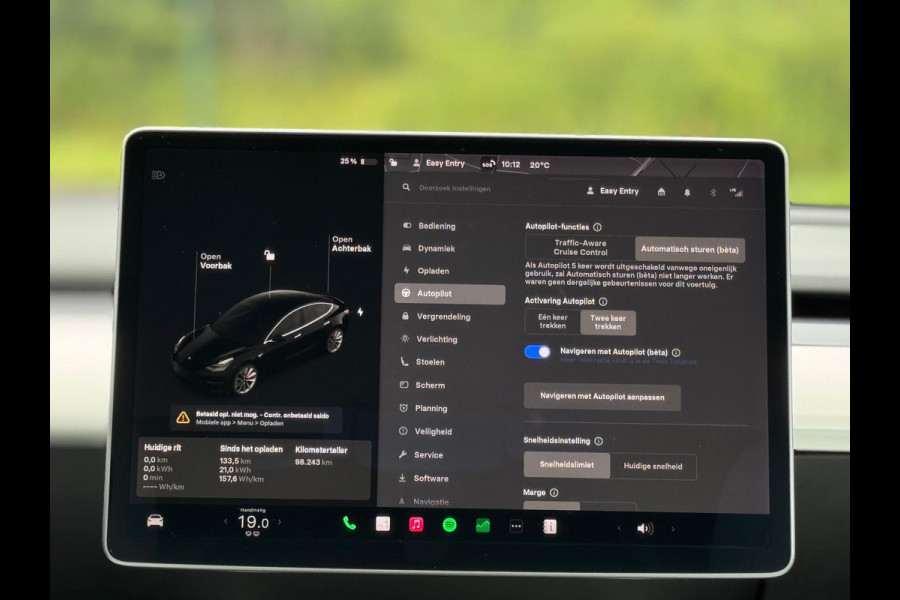 Tesla Model 3 Performance 462 pk AWD 75 kWh, panoramadak, leder, 20 inch, Nederlandse auto met nationale auto pas