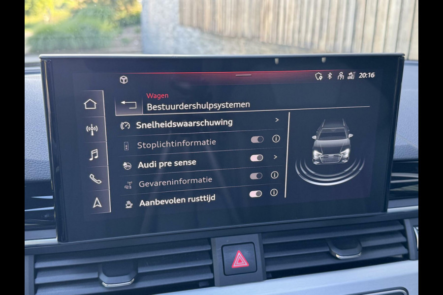 Audi A4 Avant 35 TFSI S-line Automaat | Panoramadak | Leer/alcantara bekleding | Elektrisch verstelbare bestuurdersstoel | LED verlichti