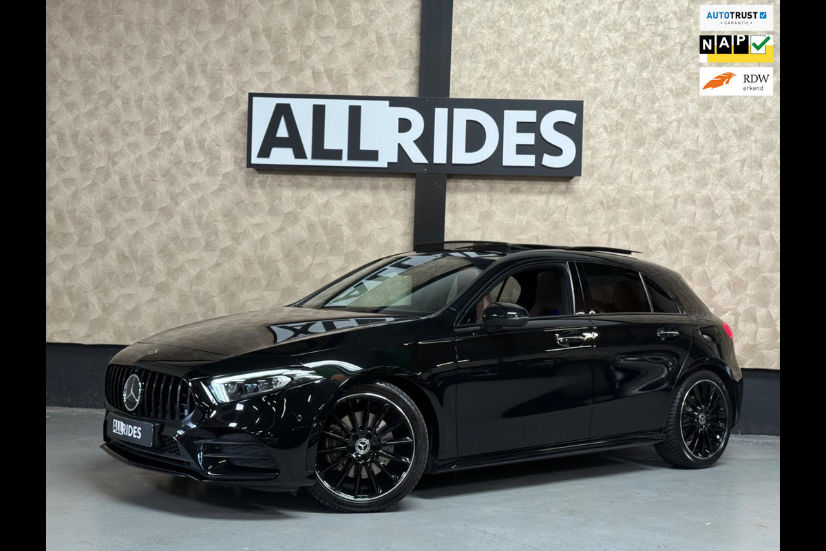 Mercedes-Benz A-Klasse 220 Launch Edition Premium Plus AMG Night | pano | Leer | Multibeam | HUD | Memory | Keyless | Sfeerver Mercedes-Benz A-Klasse 220 Launch Edition Premium Plus AMG Night | pano | Leer | Multibeam | HUD | Memory | Keyless | Sfeerver
