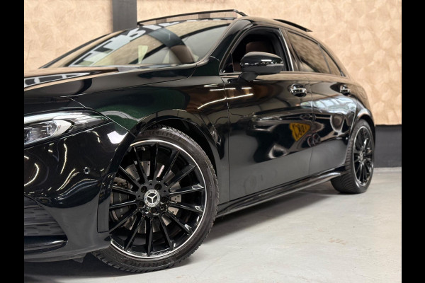 Mercedes-Benz A-Klasse 220 Launch Edition Premium Plus AMG Night | pano | Leer | Multibeam | HUD | Memory | Keyless | Sfeerver