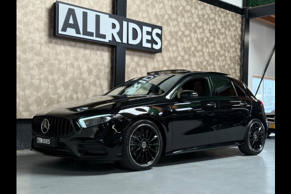 Mercedes-Benz A-Klasse 220 Launch Edition Premium Plus AMG Night | pano | Leer | Multibeam | HUD | Memory | Keyless | Sfeerver