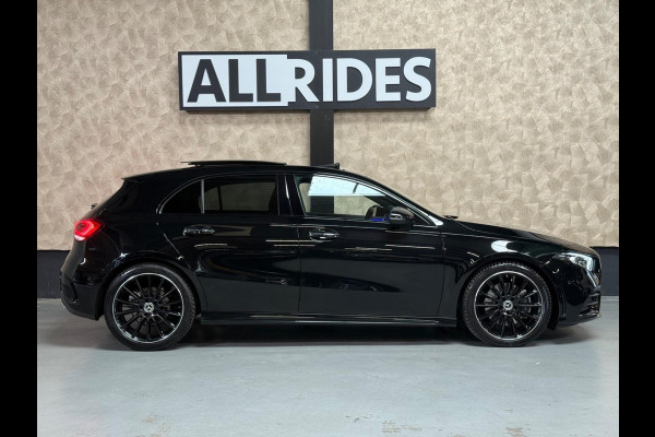 Mercedes-Benz A-Klasse 220 Launch Edition Premium Plus AMG Night | pano | Leer | Multibeam | HUD | Memory | Keyless | Sfeerver