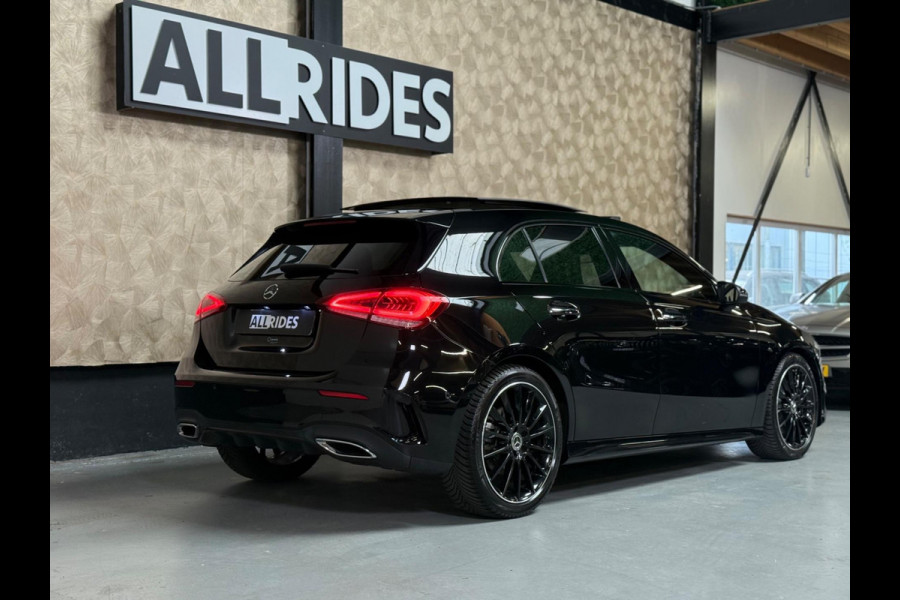 Mercedes-Benz A-Klasse 220 Launch Edition Premium Plus AMG Night | pano | Leer | Multibeam | HUD | Memory | Keyless | Sfeerver