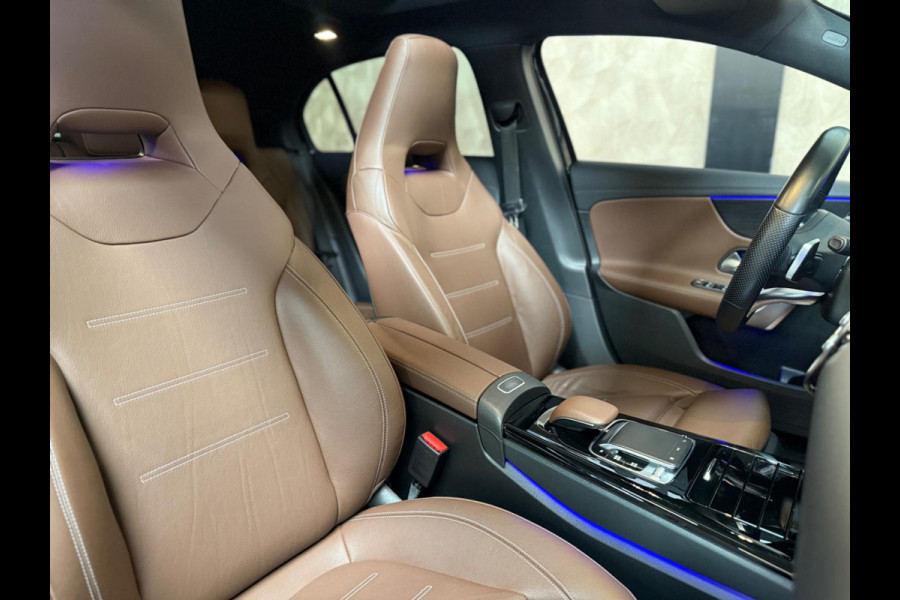 Mercedes-Benz A-Klasse 220 Launch Edition Premium Plus AMG Night | pano | Leer | Multibeam | HUD | Memory | Keyless | Sfeerver