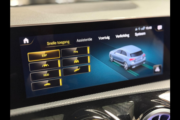 Mercedes-Benz A-Klasse 220 Launch Edition Premium Plus AMG Night | pano | Leer | Multibeam | HUD | Memory | Keyless | Sfeerver