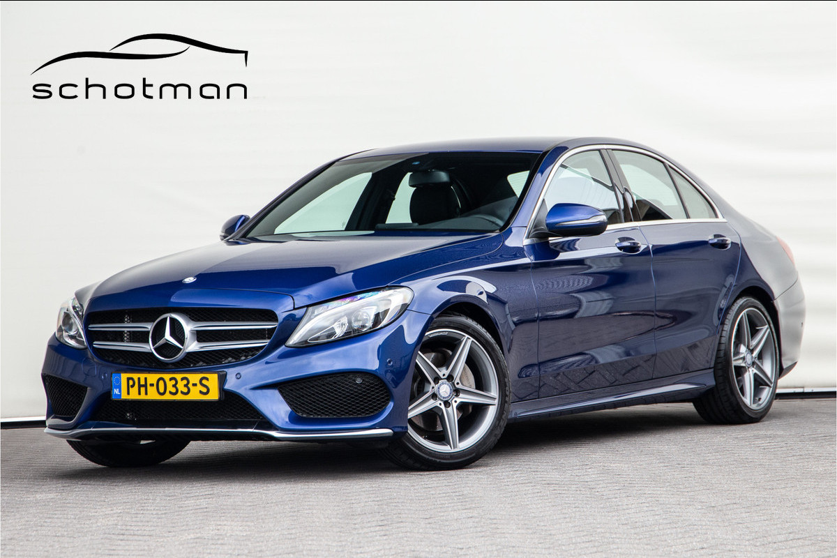 Mercedes-Benz C-Klasse 180 AMG Aut9, Navi, Leder, Camera, PDC 2017 Mercedes-Benz C-Klasse 180 AMG Aut9, Navi, Leder, Camera, PDC 2017