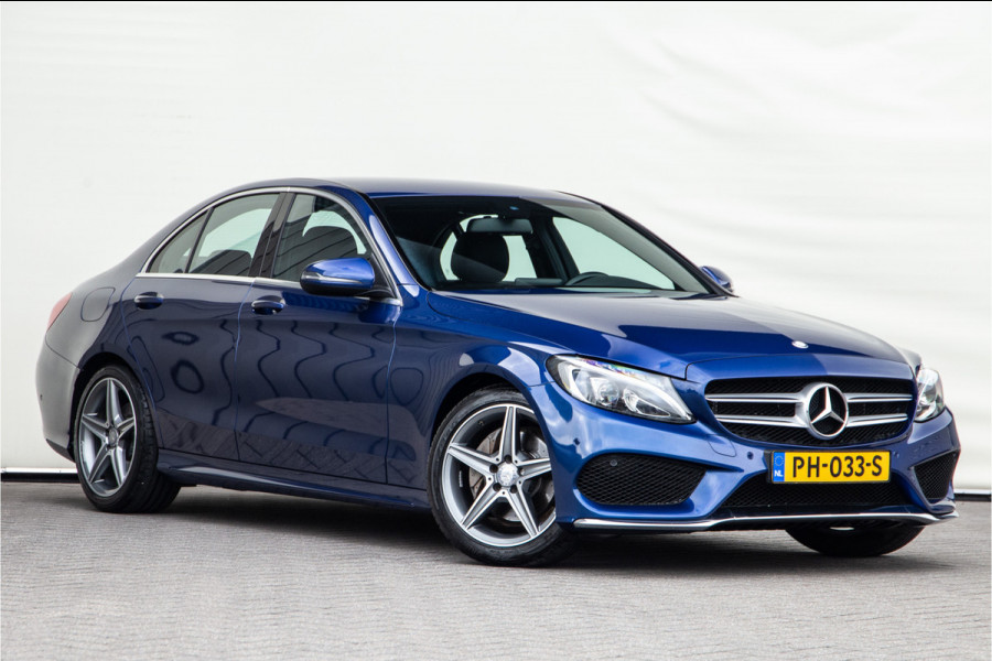 Mercedes-Benz C-Klasse 180 AMG Aut9, Navi, Leder, Camera, PDC 2017