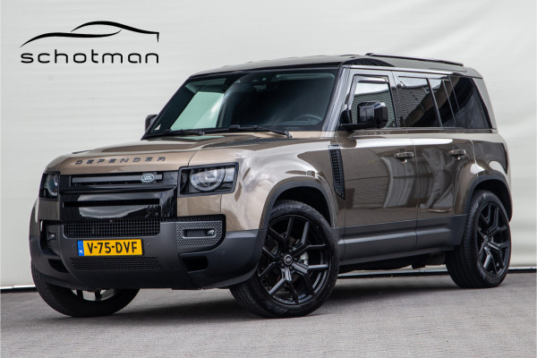 Land Rover Defender 3.0 D250 110 Grijs Kenteken, Luchtvering, Trekhaak, 22" 2024