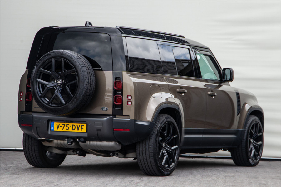 Land Rover Defender 3.0 D250 110 Grijs Kenteken, Luchtvering, Trekhaak, 22" 2024
