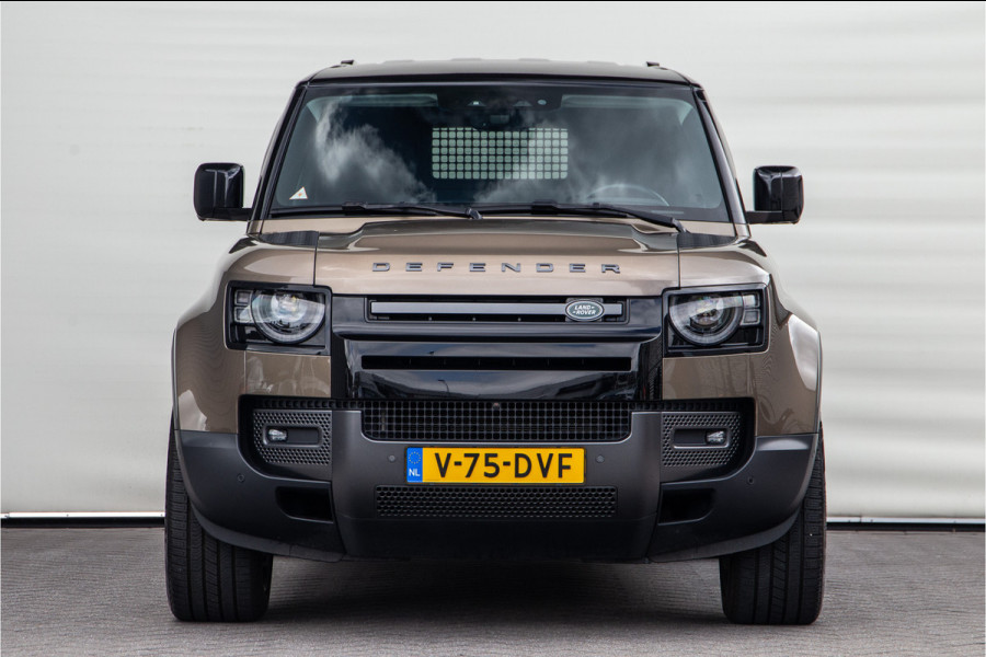 Land Rover Defender 3.0 D250 110 Grijs Kenteken, Luchtvering, Trekhaak, 22" 2024