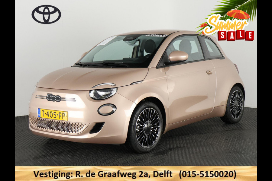 Fiat 500 e Icon 42 kWh | Navigatie | Camera | Smart Entry |