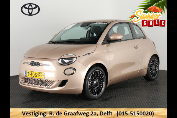 Fiat 500 e Icon 42 kWh | Navigatie | Camera | Smart Entry |