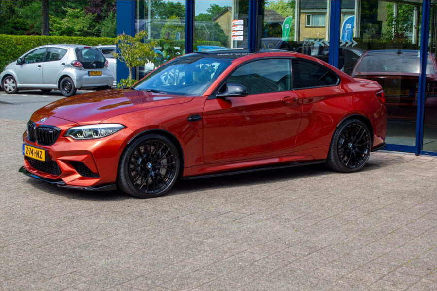 BMW M2 DCT Competition | Prijs rijklaar incl. 12 mnd garantie | Navi Adaptive Led 19"Lmv Cruise Pdc Camera Leder Stoelverw