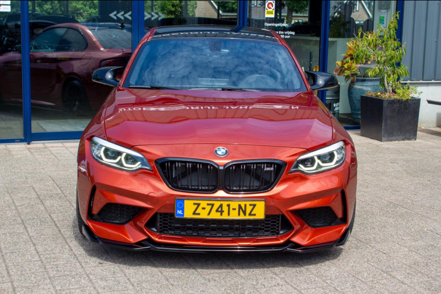 BMW M2 DCT Competition | Prijs rijklaar incl. 12 mnd garantie | Navi Adaptive Led 19"Lmv Cruise Pdc Camera Leder Stoelverw
