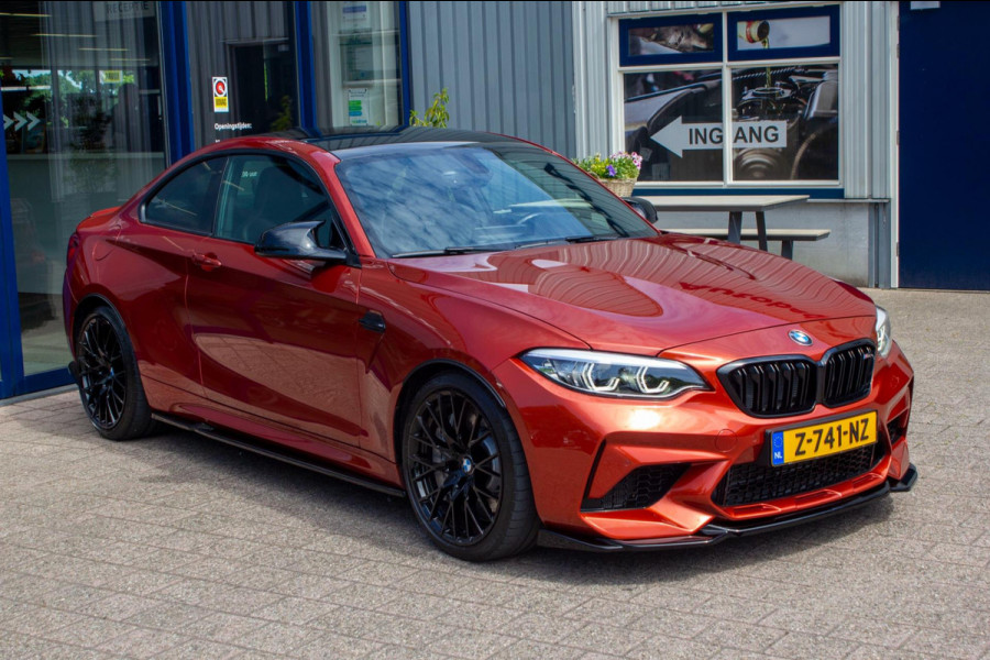BMW M2 DCT Competition | Prijs rijklaar incl. 12 mnd garantie | Navi Adaptive Led 19"Lmv Cruise Pdc Camera Leder Stoelverw